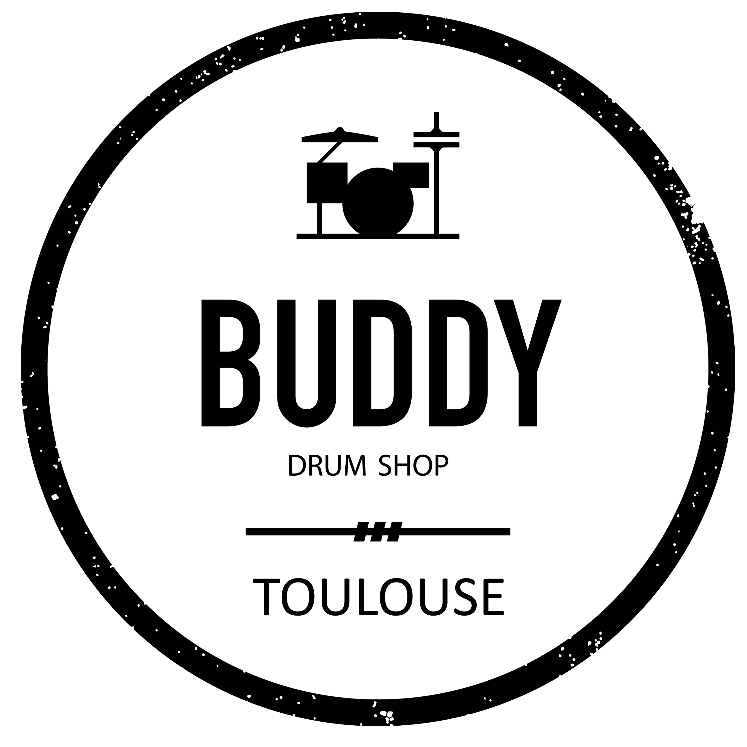 Logo Buddy Drum Shop TOULOUSE