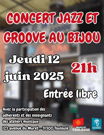 Concert Jazz et Groove au Bijou