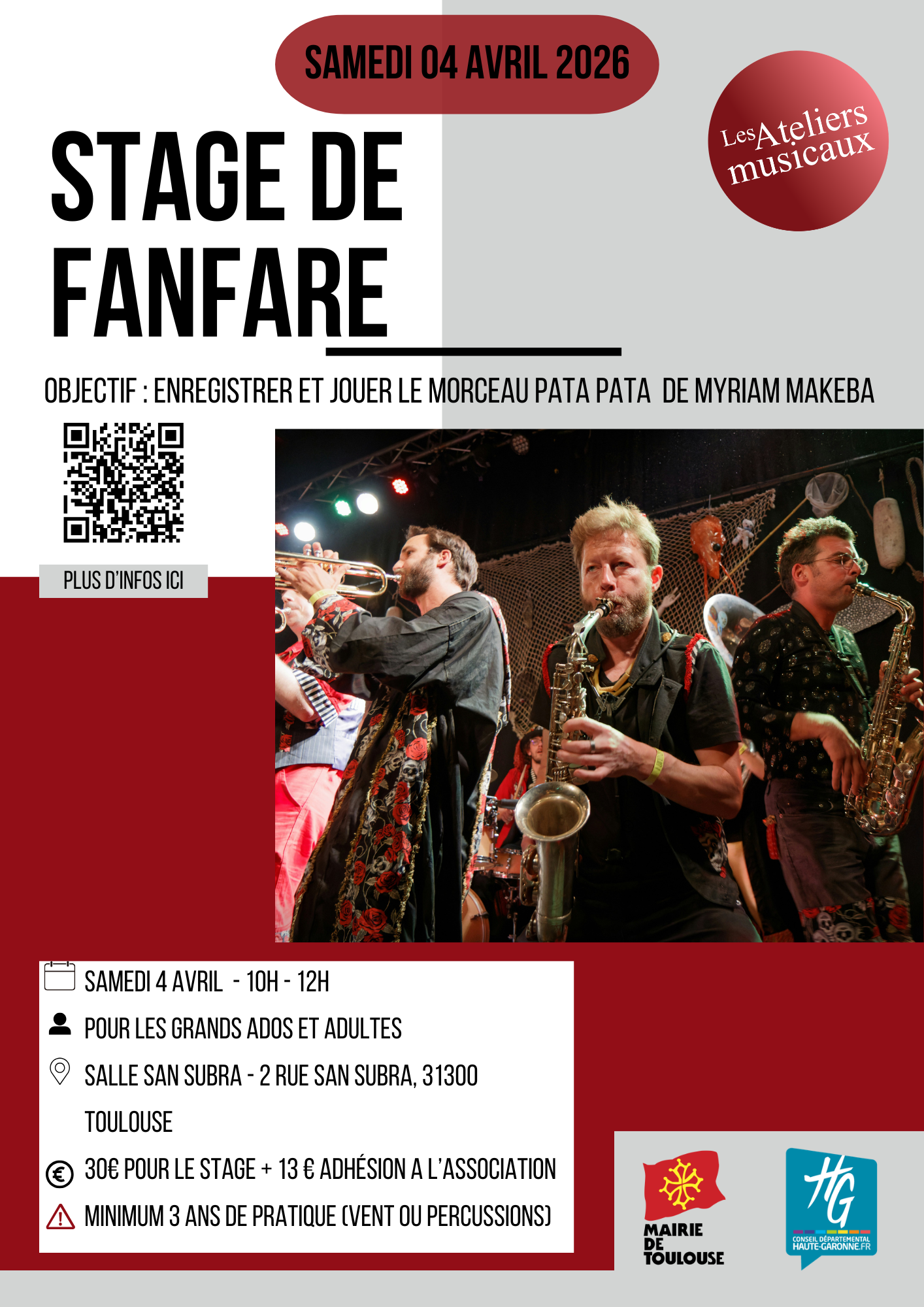 Encart Stage Fanfare 2025
